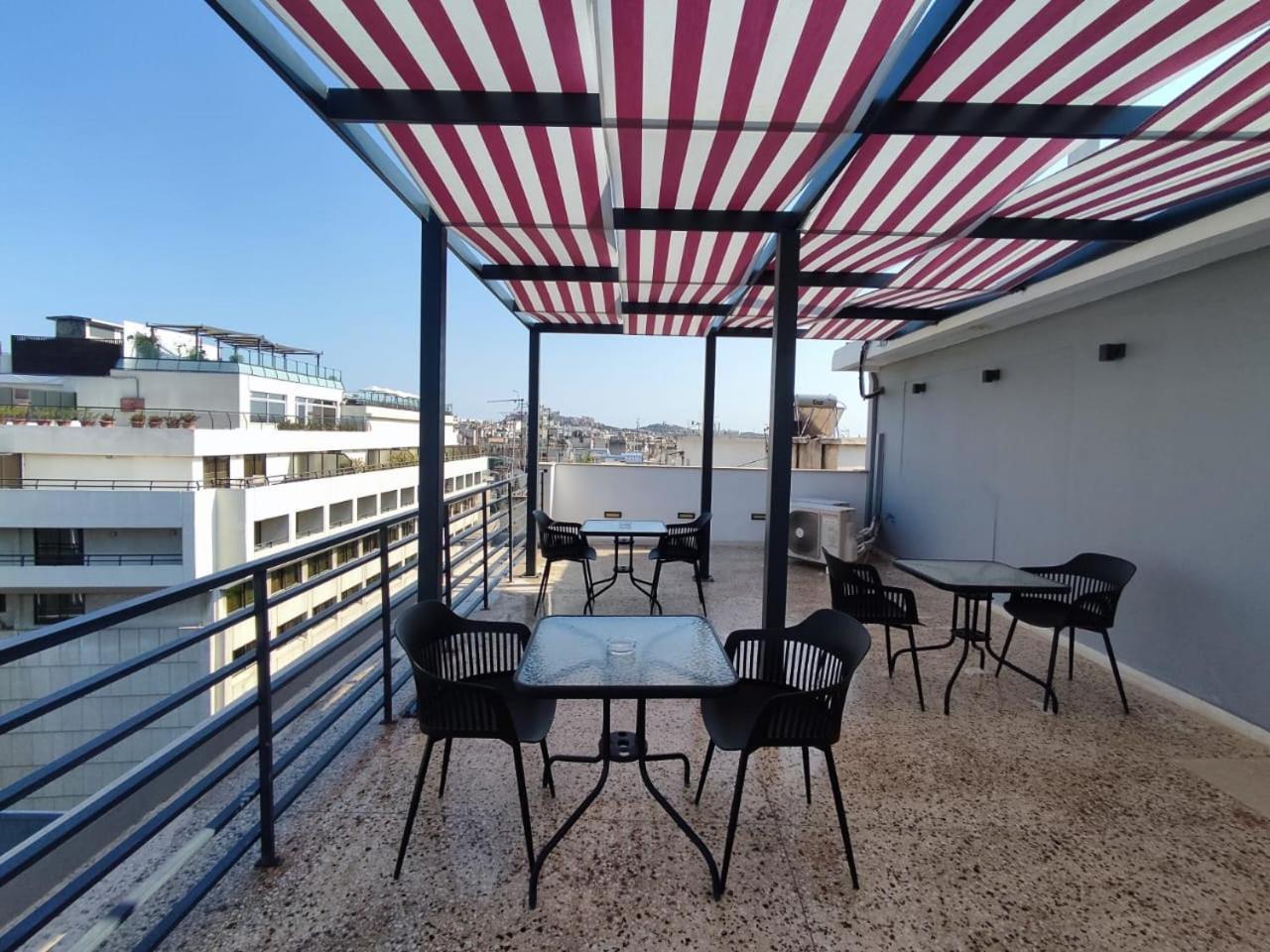 Voda Luxury Residence #201 - Acropolis View Rooftop Atenas Exterior foto